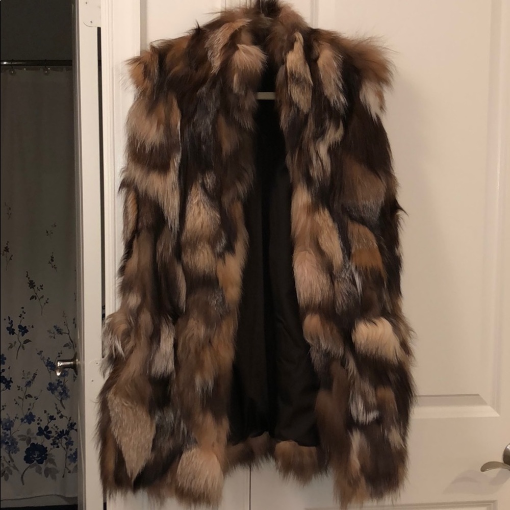 100% Authentic Fur Vest